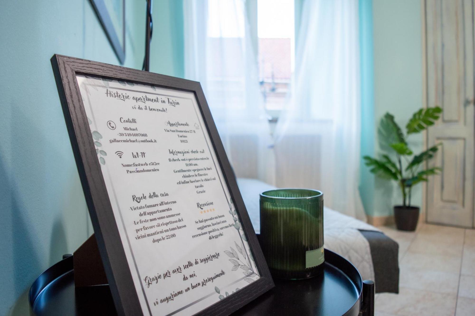 Appartement H7 Attico Blu Quadrilatero Romano Pochi Passi Dal Museo Egizio à Turin Extérieur photo